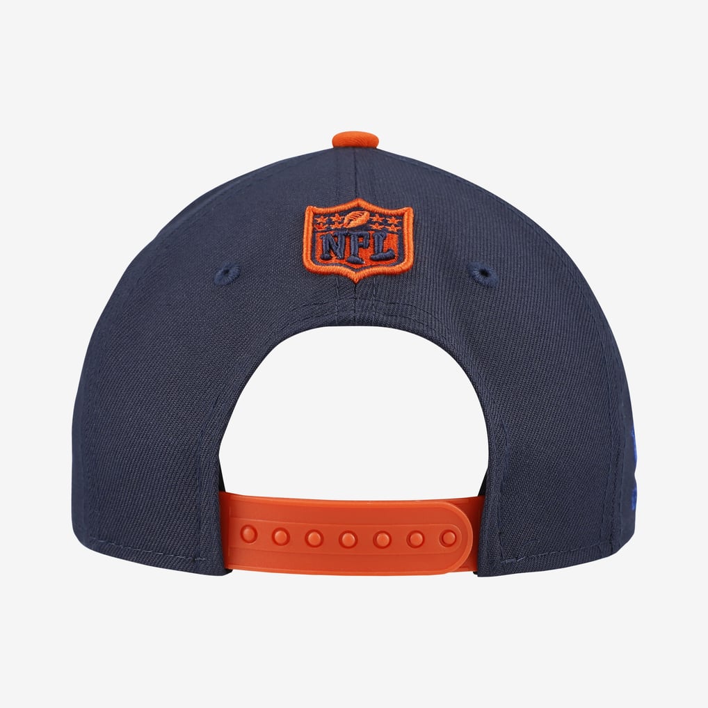 Chicago Bears New Era Youth Cartoon 9FORTY A-Frame Adjustable Hat - Navy