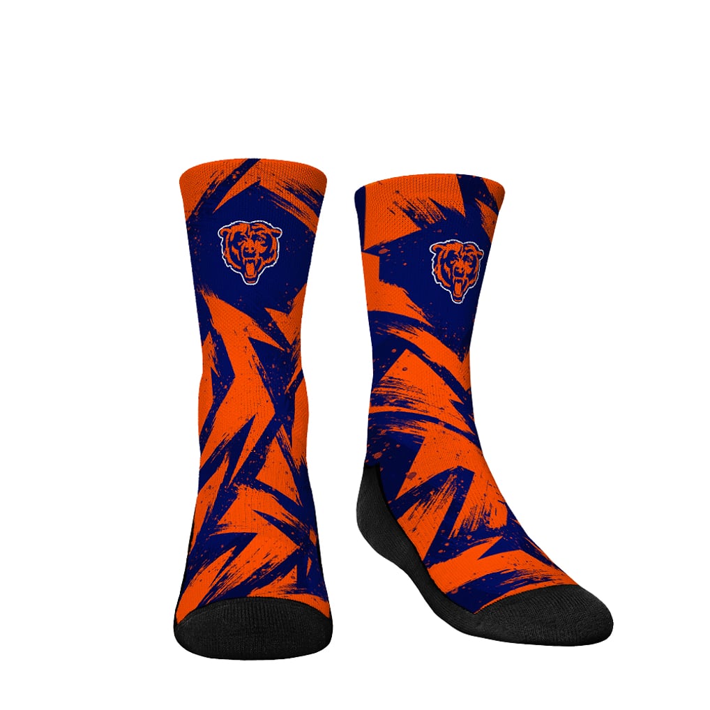 Youth Rock Em Blue Chicago Bears Game Day Two-Pack Crew Sock Set