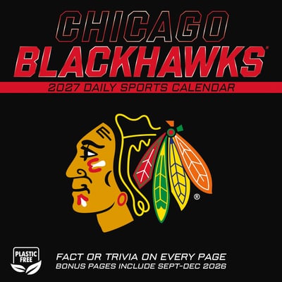 Chicago Blackhawks 2027 Box Calendar