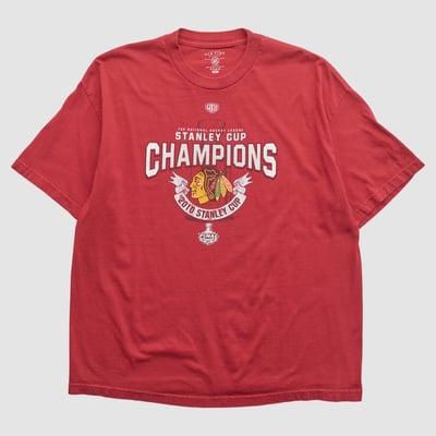 Chicago Blackhawks Old Time Hockey 2010 T-shirt - Red - 2XL by Fanatics Real Vintage