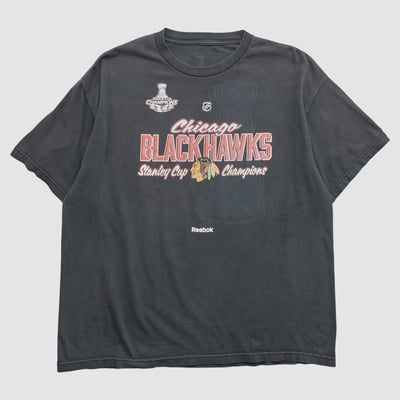 Chicago Blackhawks Reebok 2013 T-shirt - Black - 3XL by Fanatics Real Vintage