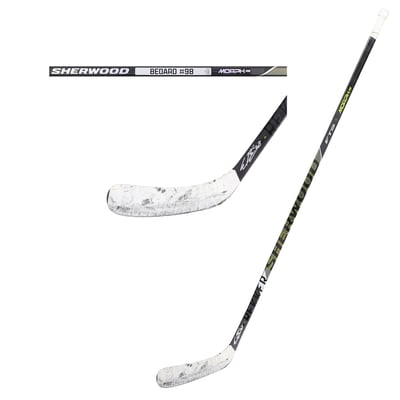 Connor Bedard Chicago Blackhawks Autographed Fanatics Authentic Game-Used Black Sherwood Stick from the 2025-26 NHL Season - NF70456707