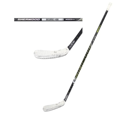 Connor Bedard Chicago Blackhawks Autographed Fanatics Authentic Game-Used Black Sherwood Stick from the 2025-26 NHL Season - NF70456720