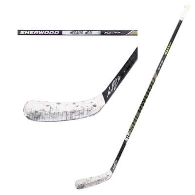 Connor Bedard Chicago Blackhawks Autographed Fanatics Authentic Game-Used Black Sherwood Stick from the 2025-26 NHL Season - NF70456722