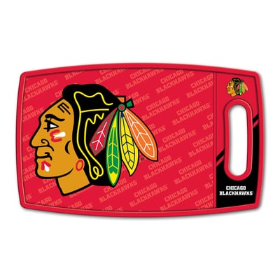 Chicago Blackhawks Fanpoint Logo Series Cutting Board