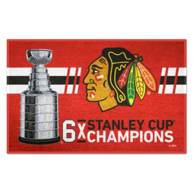 Chicago Blackhawks Logo Brands 19" x 30" Starter Mat