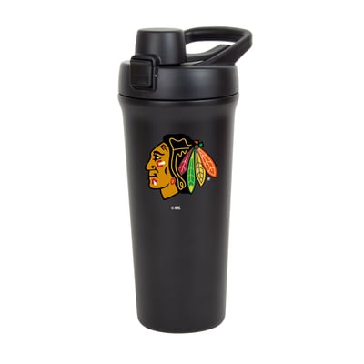 Chicago Blackhawks Logo Brands 26oz. Flipside Shaker Bottle