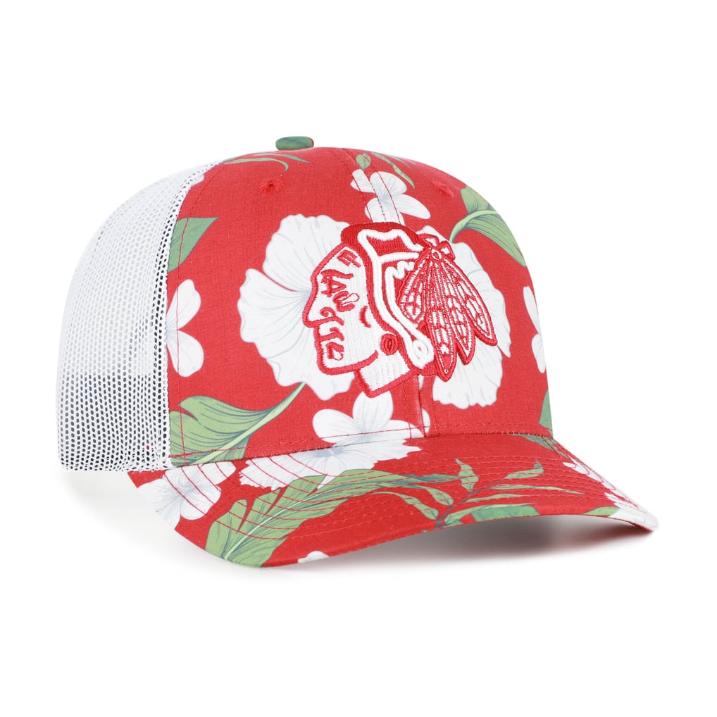  Chicago Blackhawks '47 Beach Side Adjustable Trucker Hat - Red/White