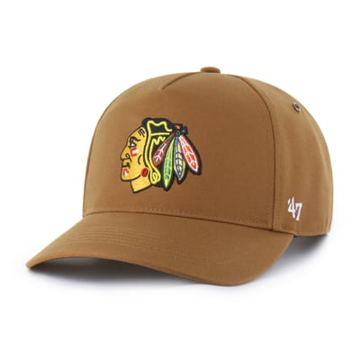 Chicago Blackhawks '47 x Carhartt Hitch Adjustable Hat - Brown
