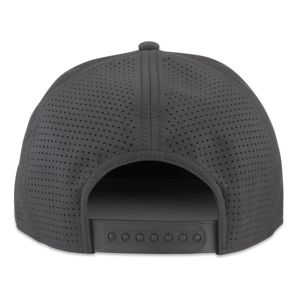  Chicago Blackhawks American Needle Buxton Pro Tech Adjustable Hat - Black
