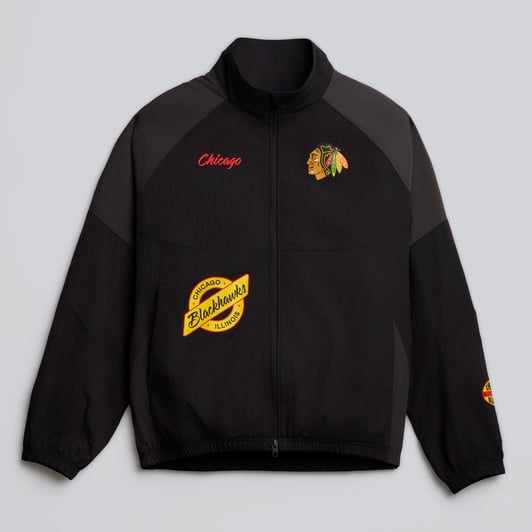 Chicago Blackhawks lululemon Nylon Track Jacket - Black
