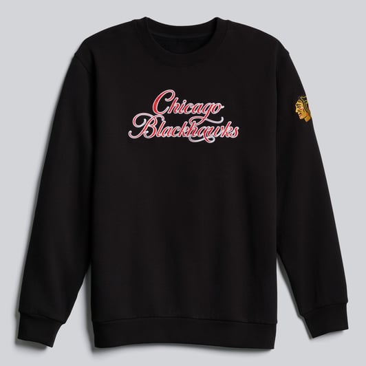 Chicago Blackhawks lululemon Steady State Crew Sweatshirt - Black