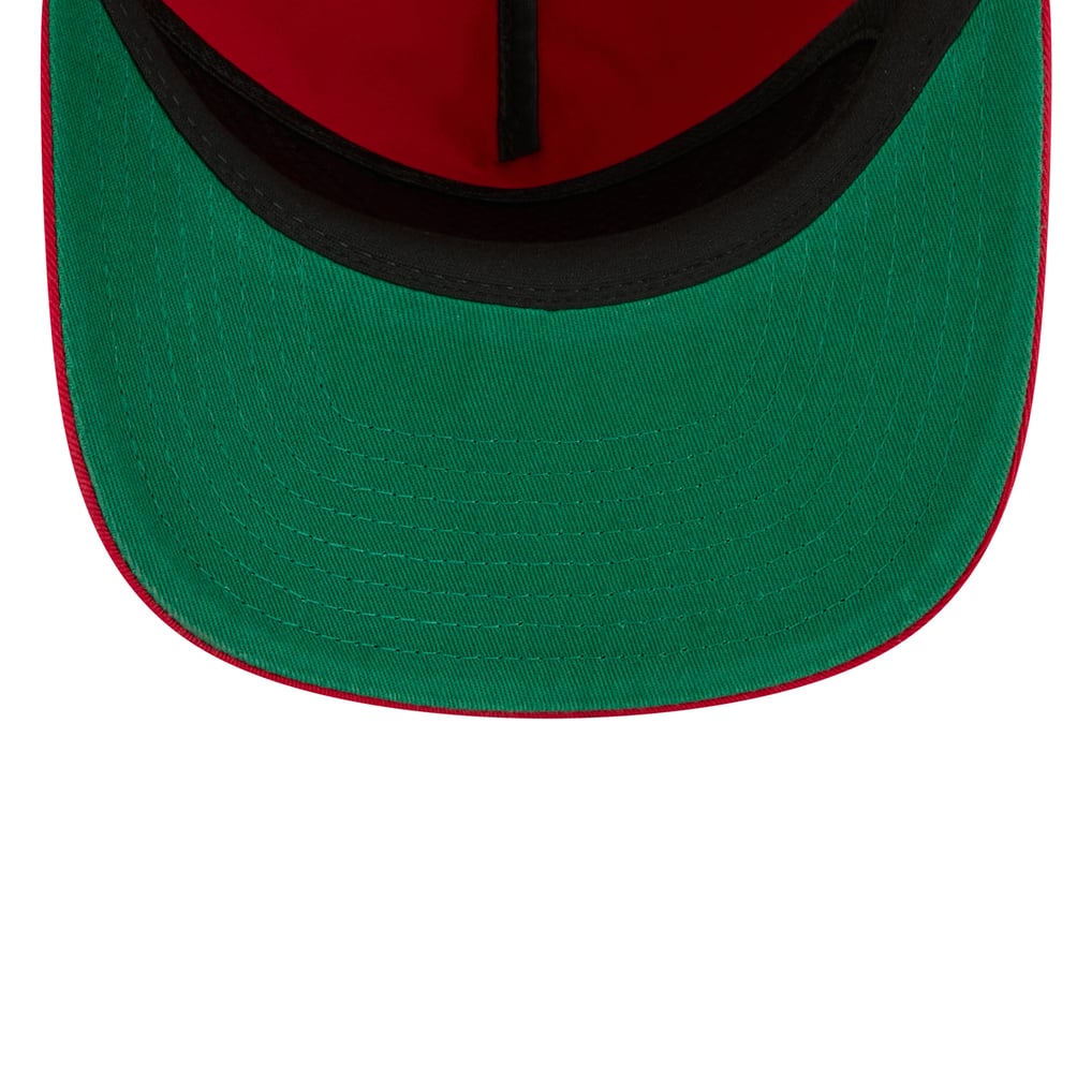  Chicago Blackhawks New Era Throwback Stanley Cup Champions Side Patch 19TWENTY Adjustable Hat - Red