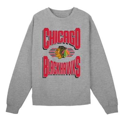 Chicago Blackhawks Outerstuff Preschool Jet Stream Sweatshirt - Gray