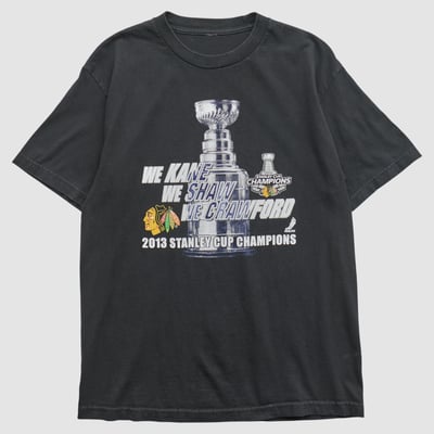 Stanley Cup 2013 T-shirt - Black - M by Fanatics Real Vintage
