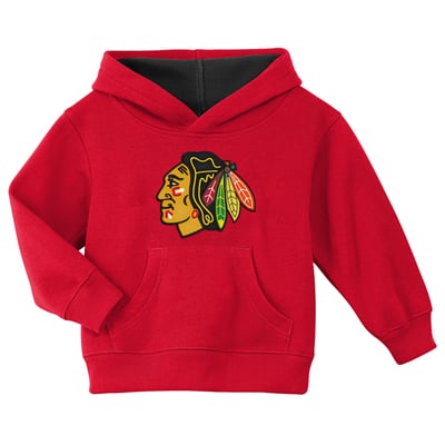 Chicago Blackhawks Outerstuff Toddler Prime Hoodie - Red