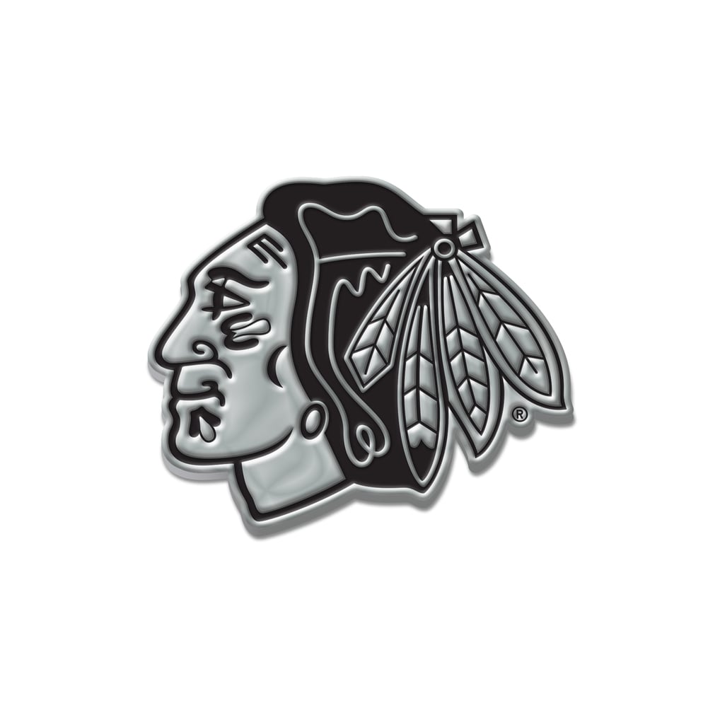 Chicago Blackhawks WinCraft Chrome Auto Emblem
