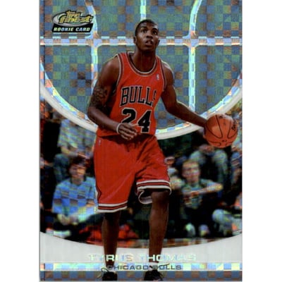 2005-06 Finest X-Fractors #143 Tyrus Thomas