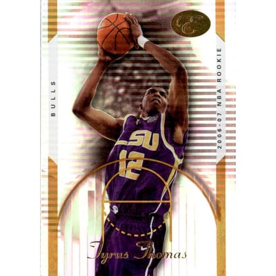 2006-07 Bowman Elevation Gold #124 Tyrus Thomas