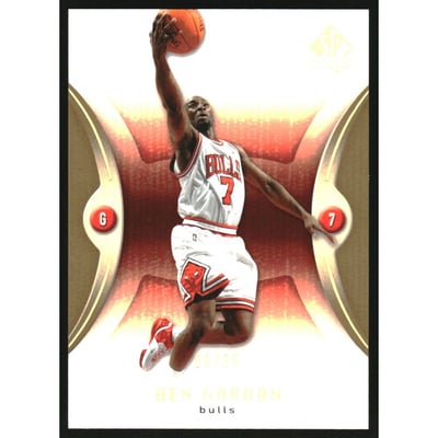 2006-07 SP Authentic Gold #11 Ben Gordon