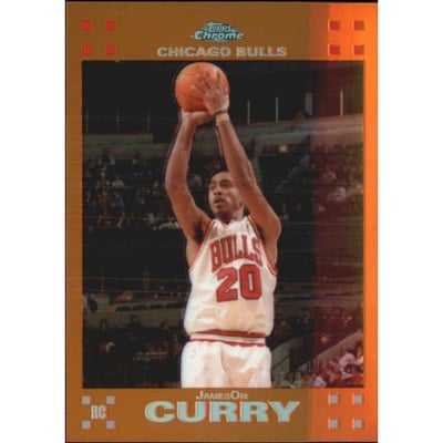 2007-08 Topps Chrome Refractors Orange #141 JamesOn Curry