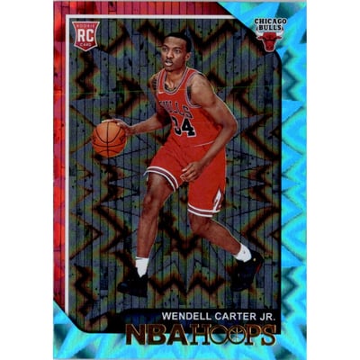2018-19 Hoops Teal Explosion #270 Wendell Carter Jr.
