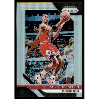 2018-19 Panini Prizm Prizms Silver #65 Scottie Pippen