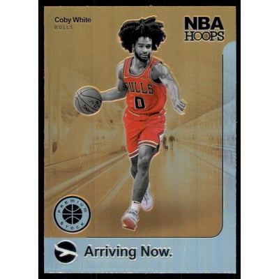 2019-20 Hoops Premium Stock Arriving Now Holo #16 Coby White