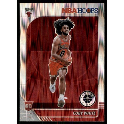 2019-20 Hoops Premium Stock Rookie Variations Flash #204 Coby White