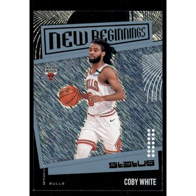 2019-20 Panini Status New Beginnings Blue #22 Coby White