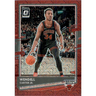 2020-21 Donruss Optic Choice Red #34 Wendell Carter Jr.