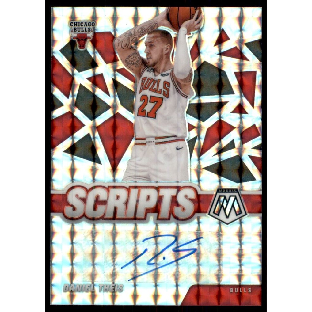 2020-21 Panini Mosaic Scripts #52 Daniel Theis