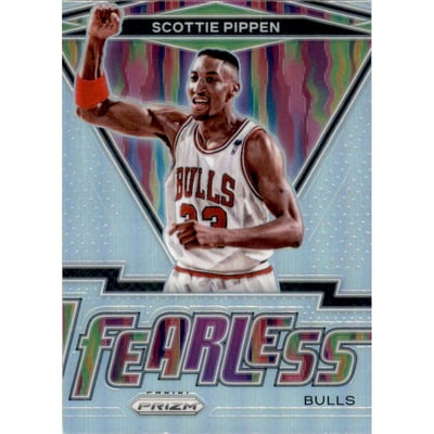 2020-21 Panini Prizm Fearless Prizms Silver #10 Scottie Pippen