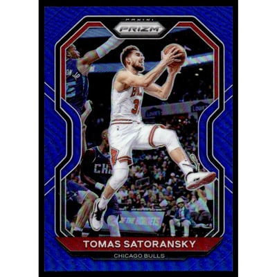 2020-21 Panini Prizm Prizms Blue #183 Tomas Satoransky