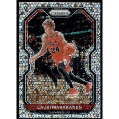 2020-21 Panini Prizm Prizms Fast Break #116 Lauri Markkanen