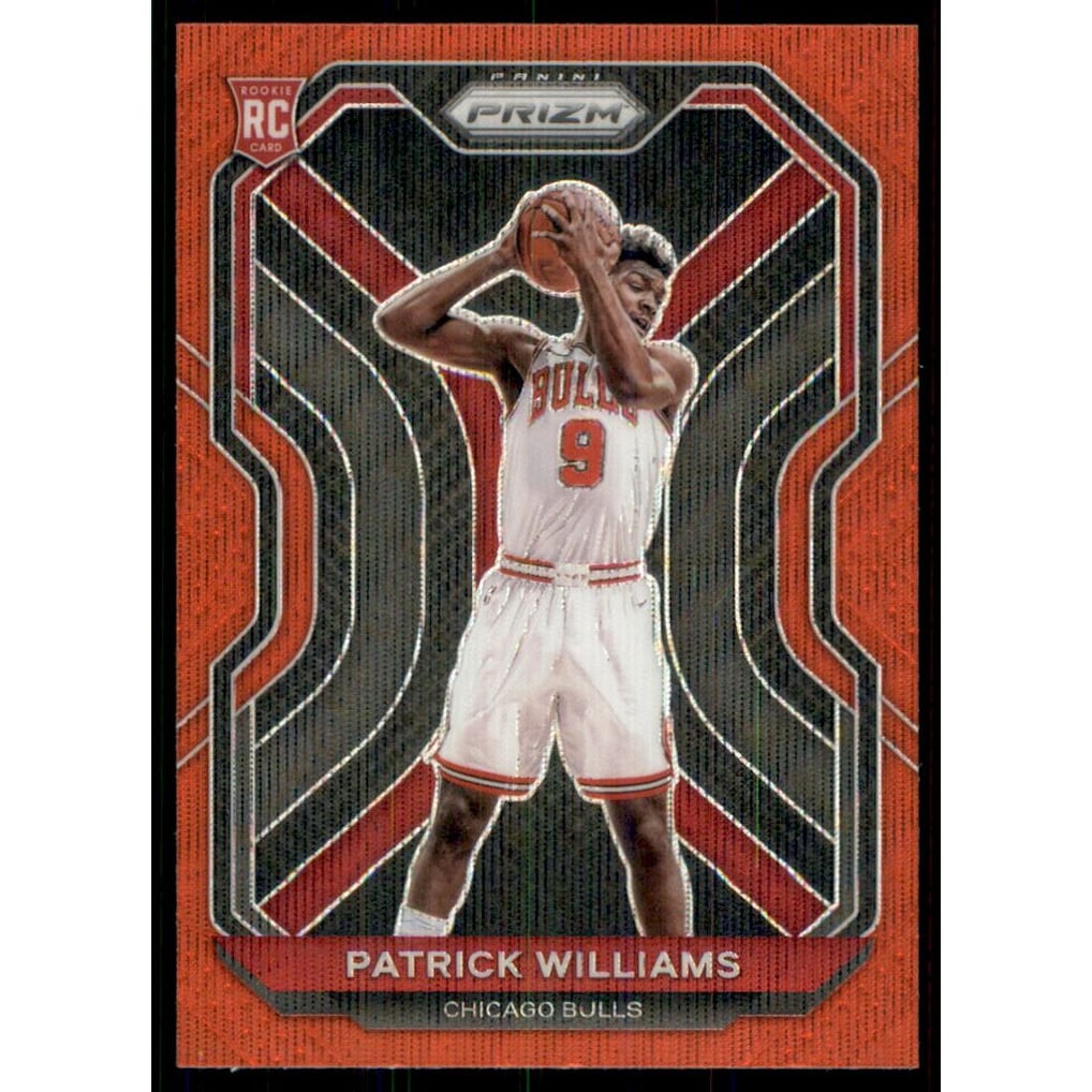 2020-21 Panini Prizm Prizms Ruby Wave #288 Patrick Williams