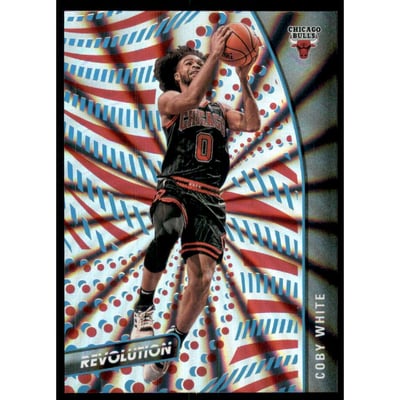 2020-21 Panini Revolution Sunburst #49 Coby White