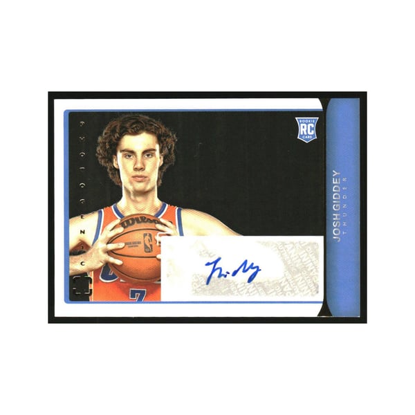 2021-22 Panini PhotoGenic Rookie Autograph Josh Giddey RC Auto