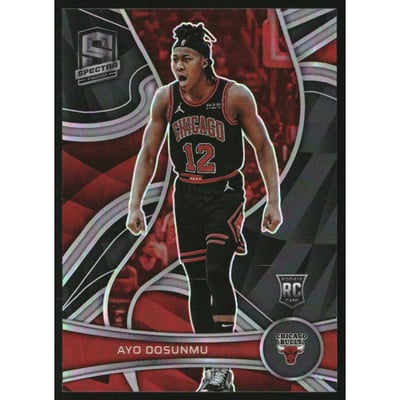 2021-22 Panini Spectra Silver #115 Ayo Dosunmu