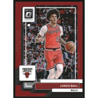 2022-23 Donruss Optic Red #58 Lonzo Ball