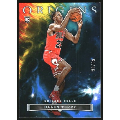 2022-23 Panini Origins Blue #63 Dalen Terry