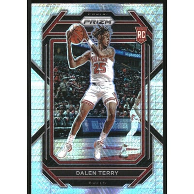 2022-23 Panini Prizm Prizms Hyper #240 Dalen Terry