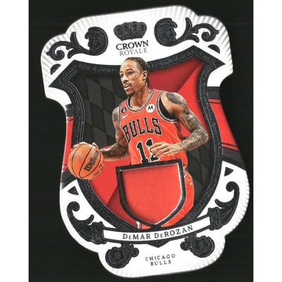 2023-24 Crown Royale Coat of Arms Jerseys #2 DeMar DeRozan