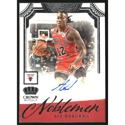 2023-24 Crown Royale Noblemen #24 Ayo Dosunmu