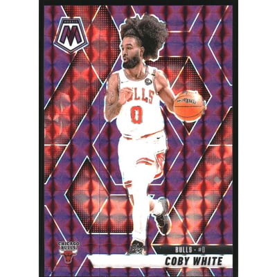 2024-25 Panini Mosaic Mosaic Purple #3 Coby White