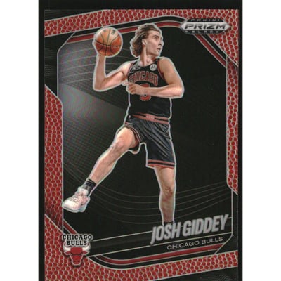 2024-25 Panini Prizm Black Prizms Basketball #126 Josh Giddey