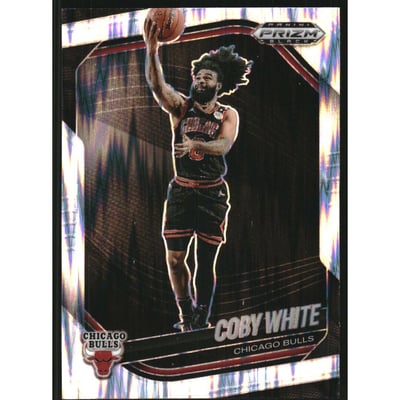 2024-25 Panini Prizm Black Prizms Skewed #68 Coby White