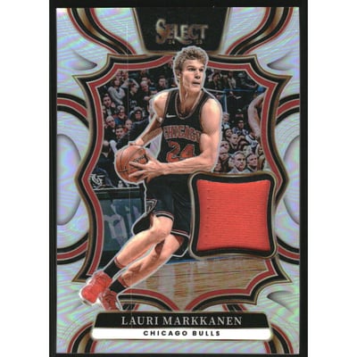 2024-25 Select Throwback Memorabilia #23 Lauri Markkanen