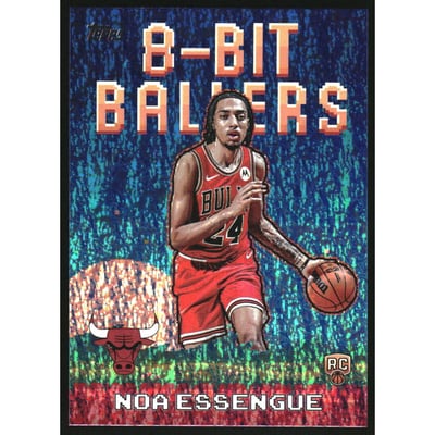 2025-26 Topps 8-Bit Ballers Holo Foil #8B38 Noa Essengue