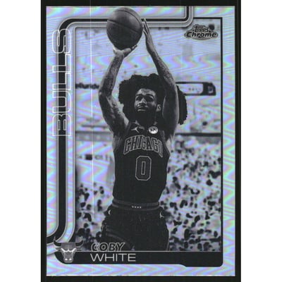 2025-26 Topps Chrome Negative Refractors #80 Coby White
